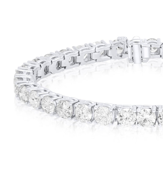 Diana M Jewels - 8.60cts Diamond Tennis Bracelet