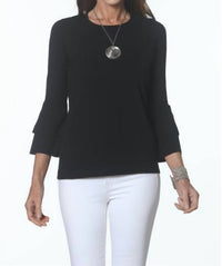 J'Envie/Eli - Flounce Sleeve Top