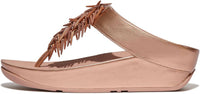 Fitflop - Women's Rumba Beaded Metallic Toe-post Sandals