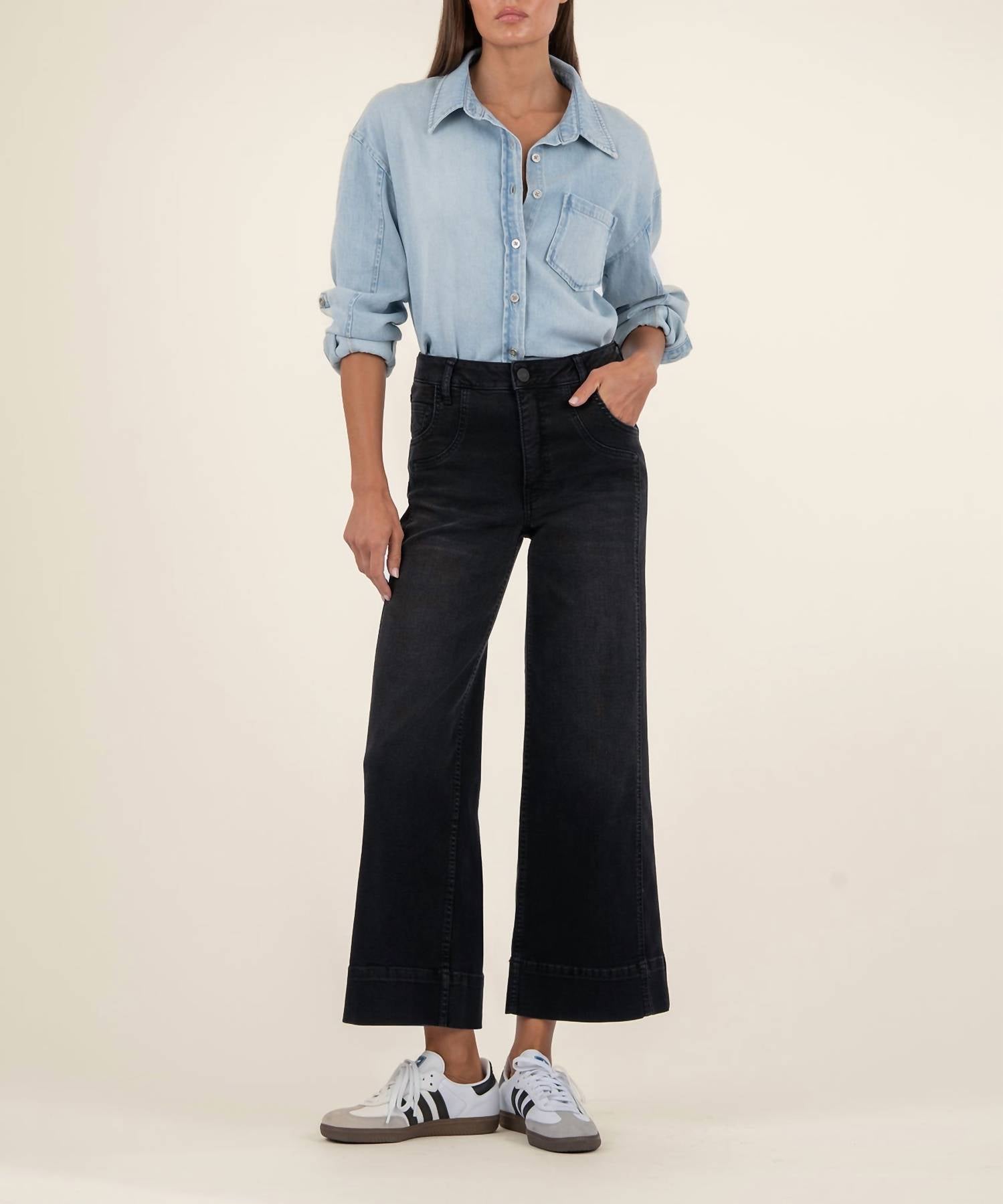 Kut From The Kloth - Meg High Rise Wide Leg Jeans