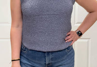 Jade By Jane - Solid Sweater Tank Top
