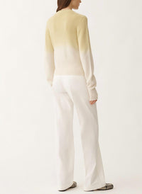 Fabiana Filippi - Faded Ombre Slim Fit Cardigan And Vest Set