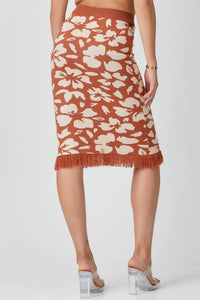 Baevely By Wellmade - Tulum Nights Knit Skirt