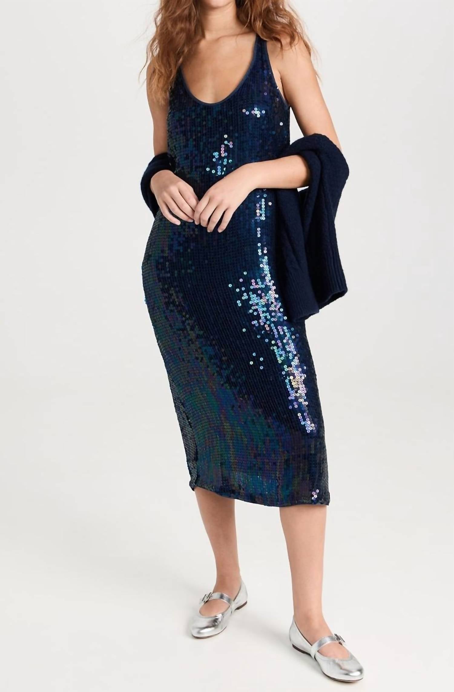 Velvet By Graham & Spencer - ALENA SEQUIN TANK DRESS