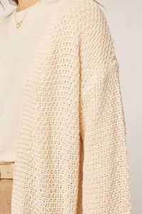 Tea N Rose - Chunky Long Oversized Cardigan
