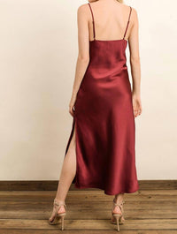 Dress Forum - Midi Satin Slip Dress