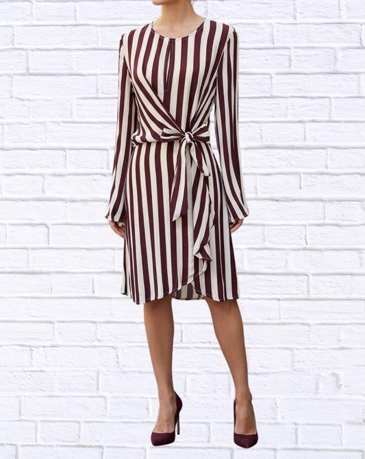 Diva Usa - Long Sleeve Wrap Dress