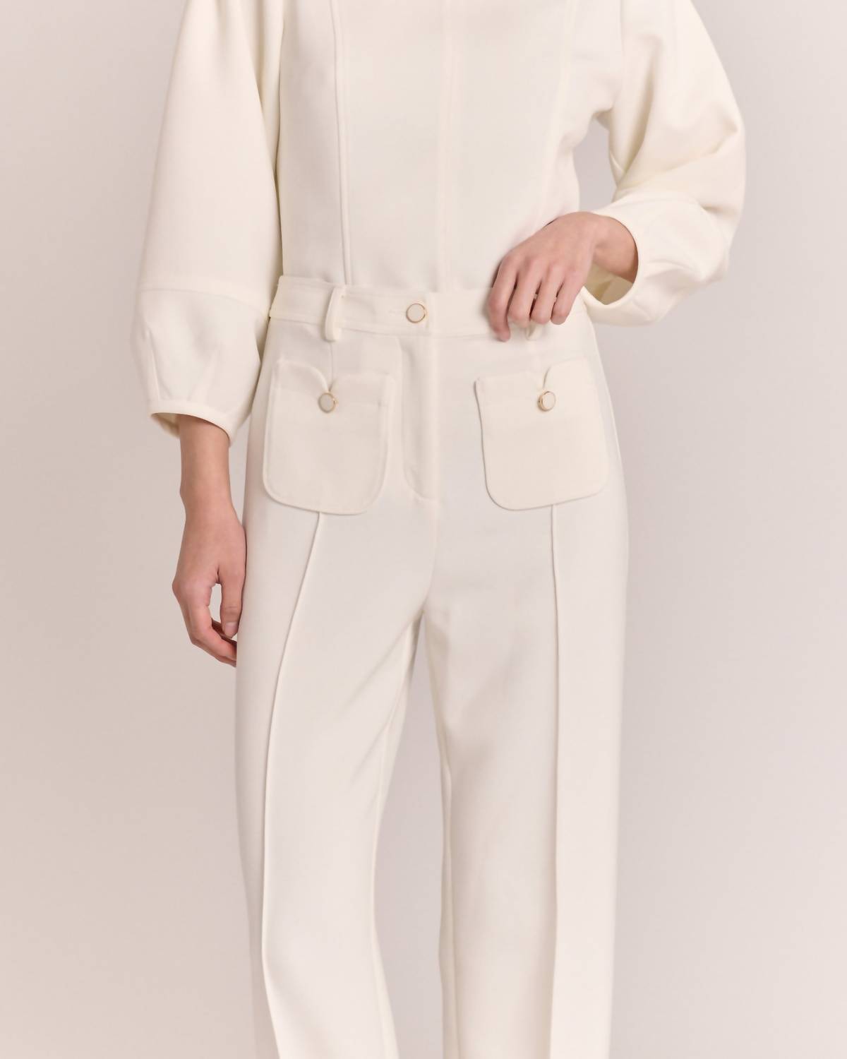 Cartolina Nantucket - Beverely Straight Leg Trousers