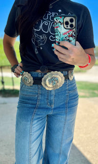 Barbosa - Women's Thunderbird Concho Belt