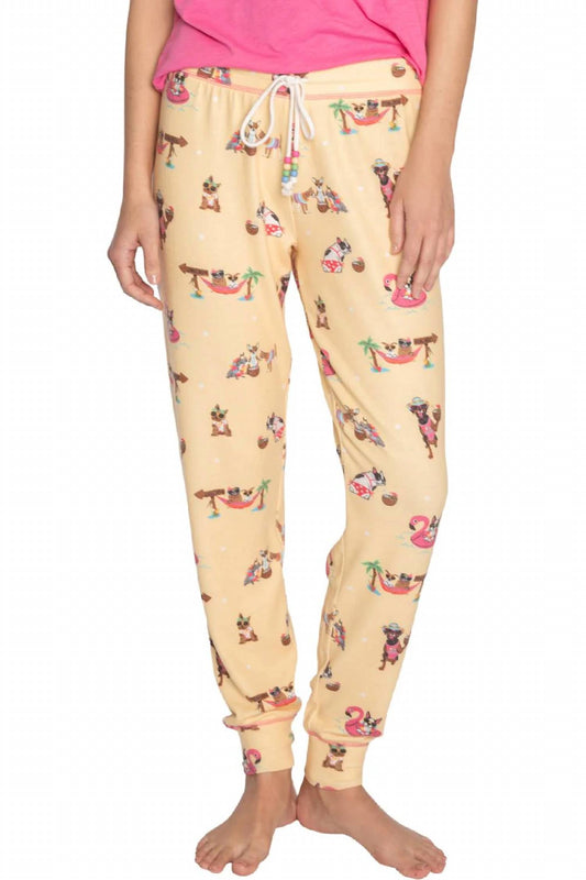 Pj Salvage - SPRING BREAK DOGS LOUNGE PANT