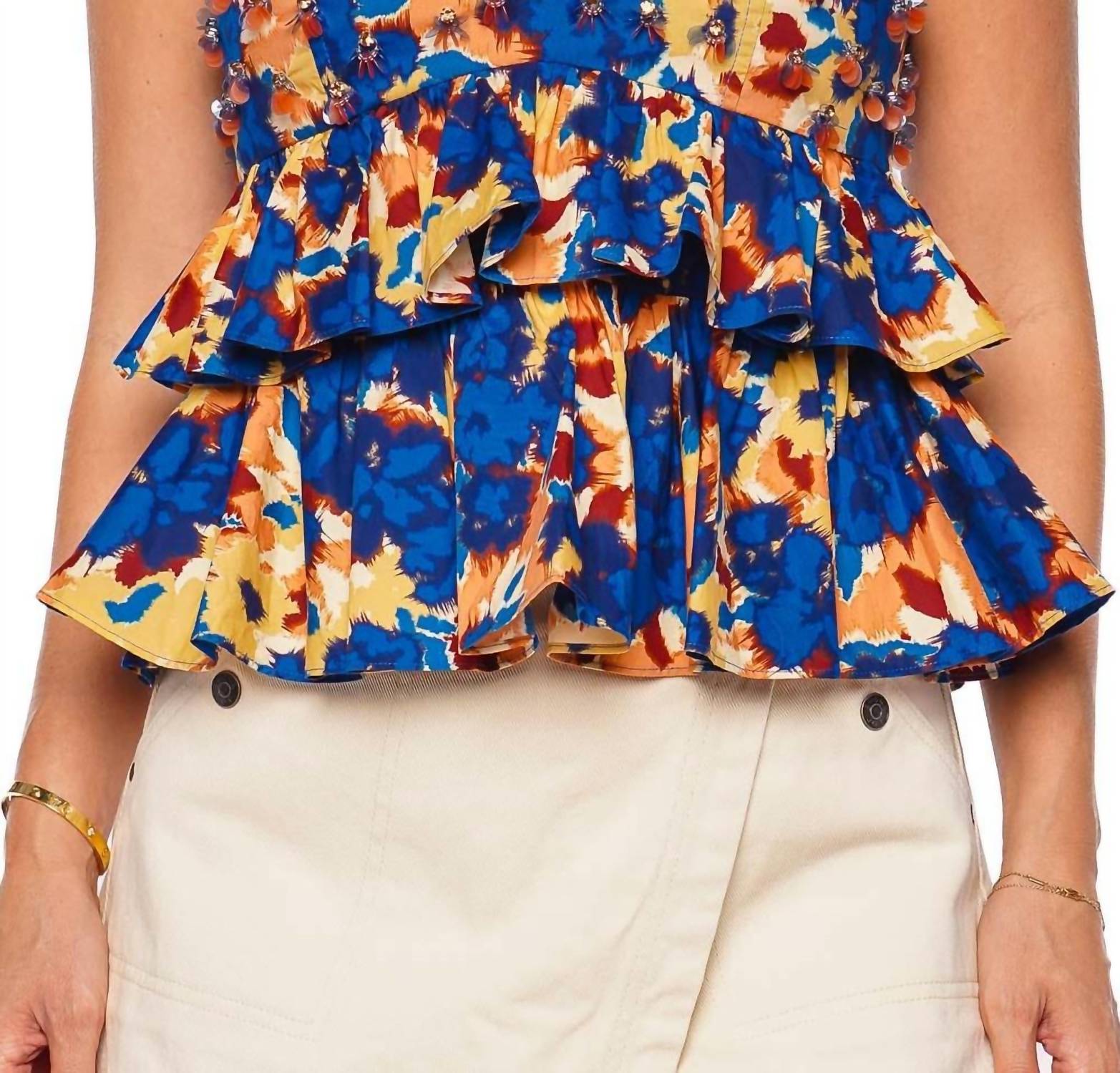 Ulla Johnson - Lucia Sweetheart Neckline Top