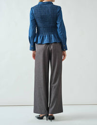 Aaron & Amber - Charm Peplum Blouse