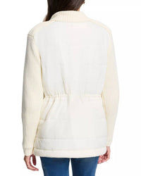 Nic + Zoe - Mix Media Quilted Puffer Jacket