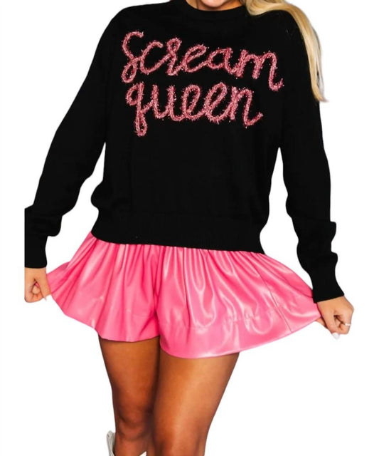 Queen Of Sparkles - Scream Queen Sweater