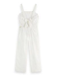 Scotch & Soda - Girls Broderie Anglaise All-in-one Jumpsuit