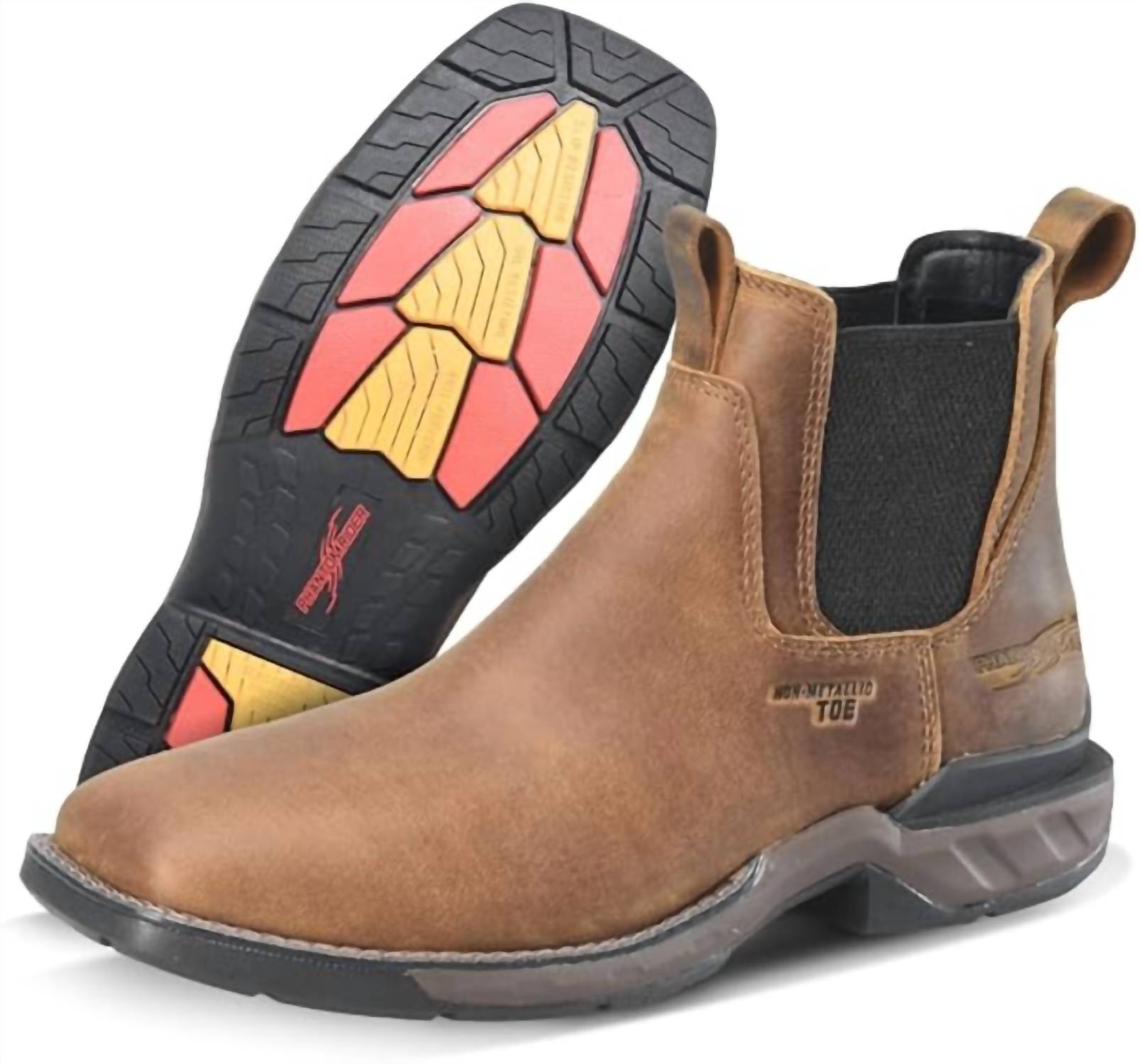 Double-H Boots - Men’s Phantom Rider Wide Square Toe Romeo Boots