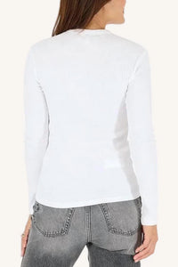 Kerri Rosenthal - Long Sleeve Rib Tee Top