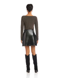 Fifteen Twenty - Britney Patent Leather Skirt