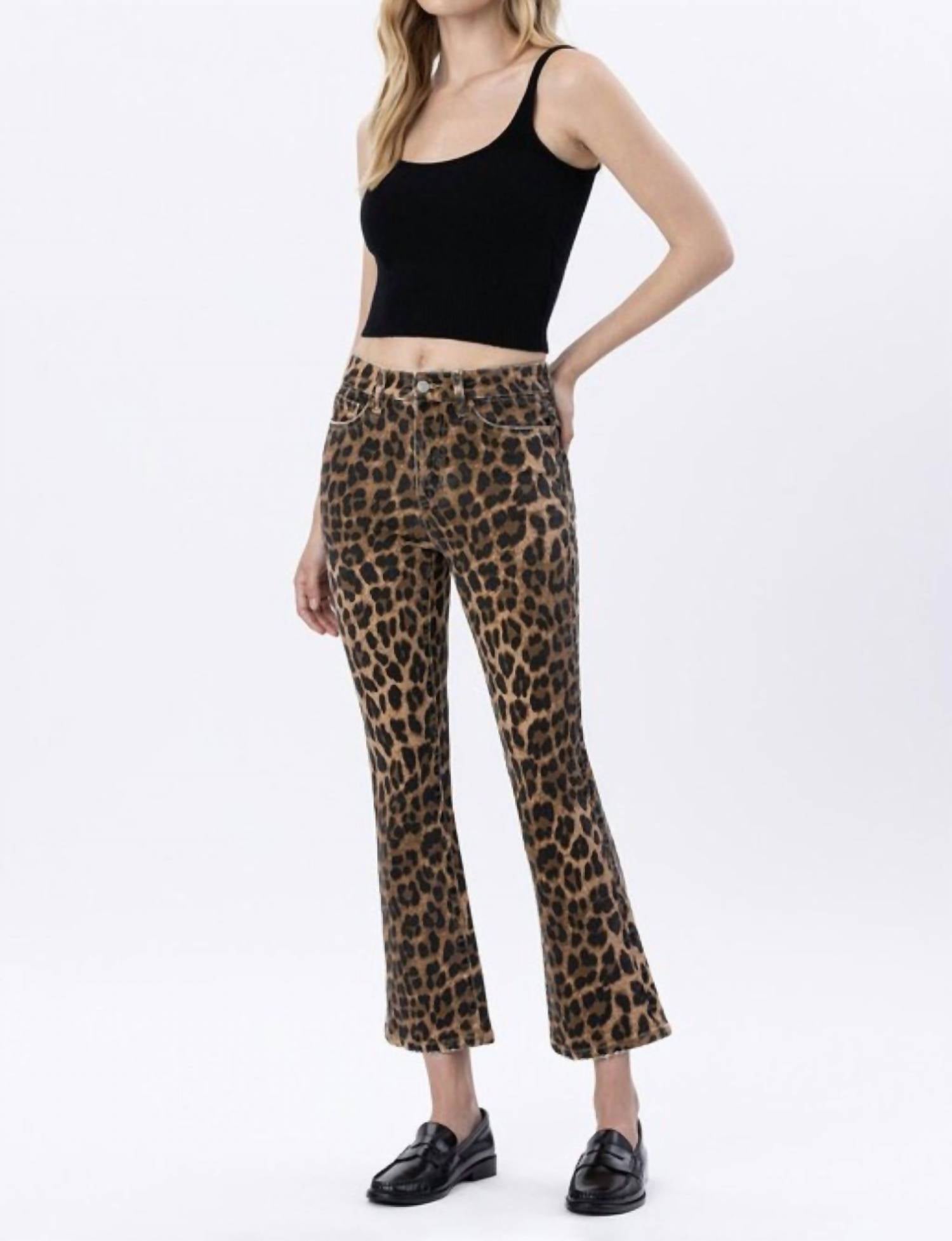 Lovervet - High Rise Kick Flare Jean