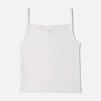 Re/Done - Lace Ribbed Camisole