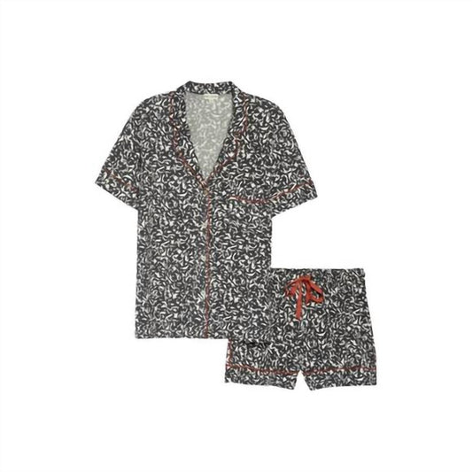 Kilo Brava - Composition Short Pajama Set