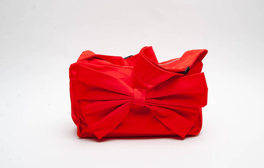 Lucca - Women's Coquette Bow Shoulder Purse Bag
