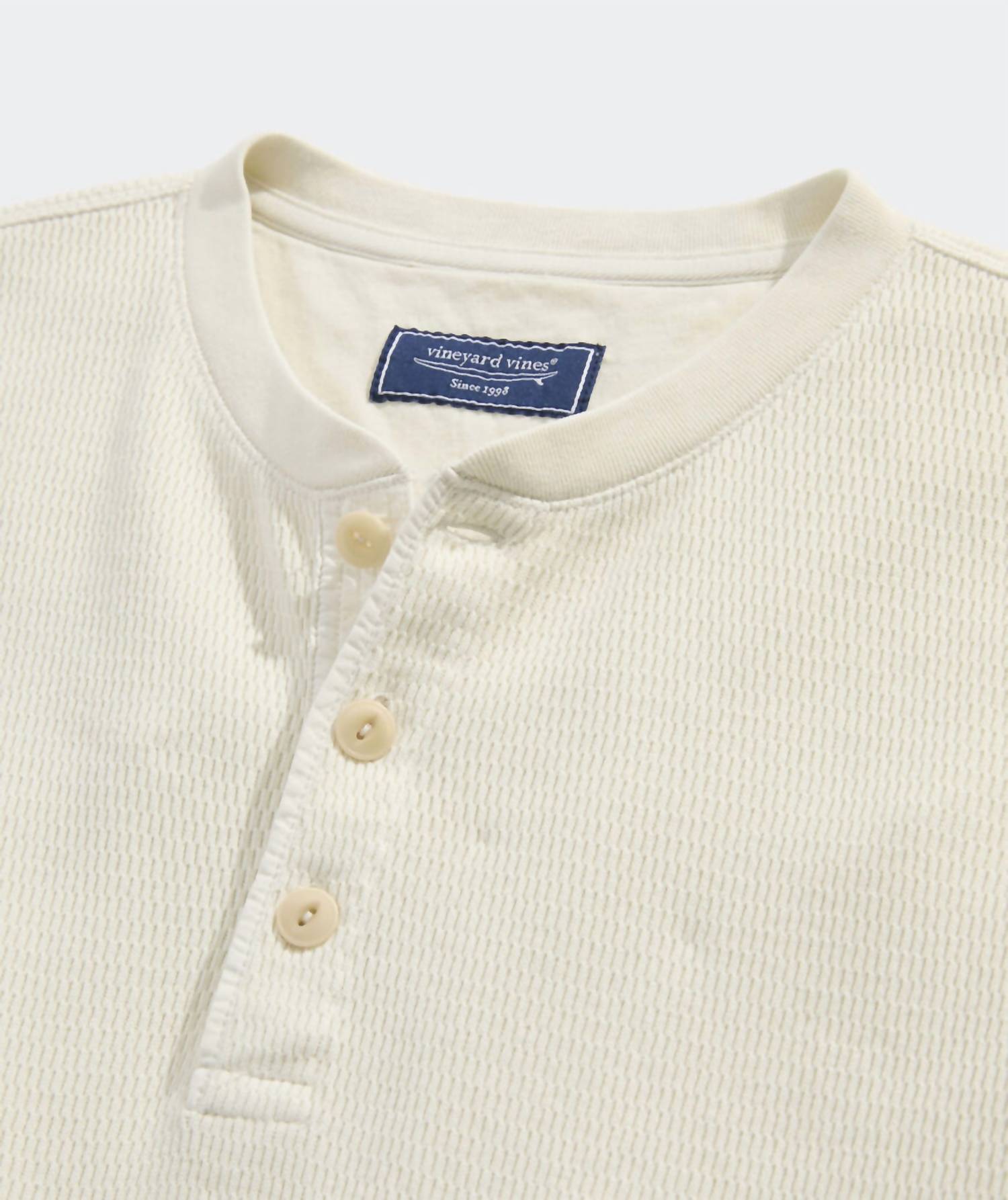 Vineyard Vines - Men's Garment-dyed Waffle Henley Shirt