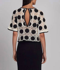 Eleven Six - Peruvian Cotton Crochet Top