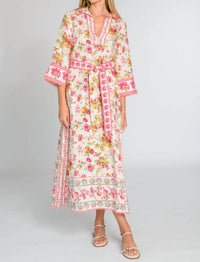 Elizabeth James The Label Talia Maxi Dress in english gardens - women's dress