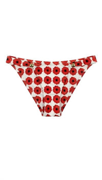 Voglia Swimwear Gabby Bikini Bottoms in red white - women's swimwear - view 4