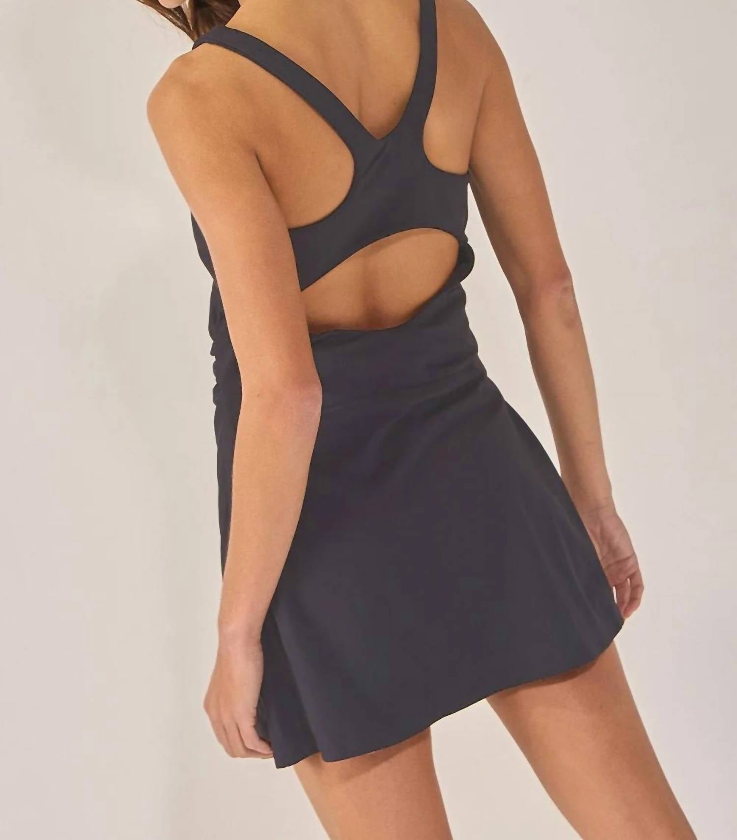 Bucketlist - Roxanne Romper Sporty Cut Out Dress