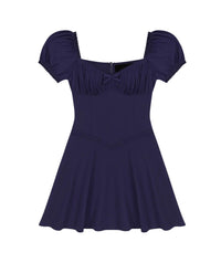 Katie J Nyc - Georgie Solid Milkmaid Dress