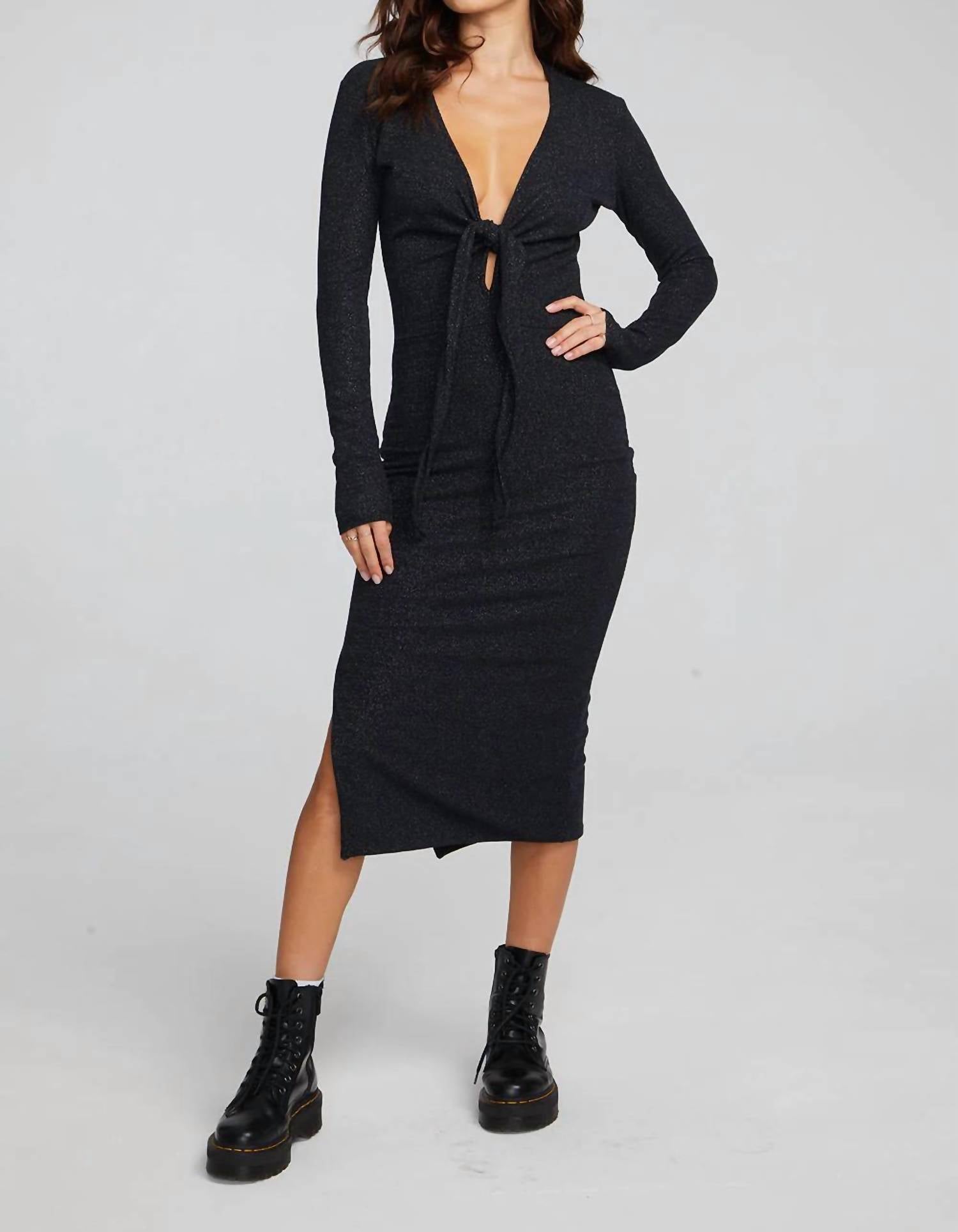 Chaser - Jenn Sparkle Midi Dress