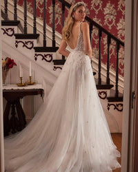 L'Amour by Calla Blanche Atarah Wedding Dress in ivory - women's dress - alternate view