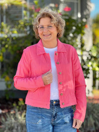 Charlie B - The Lydia Linen Blend Jacket