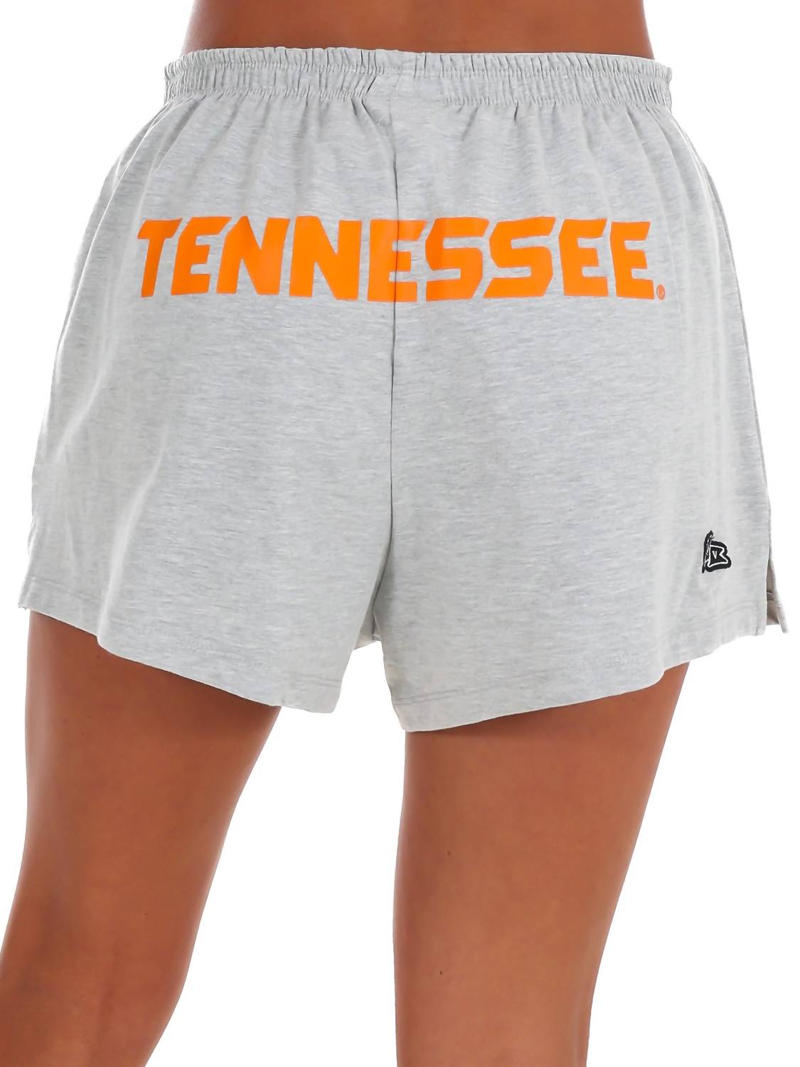 Hype and Vice University Of Tennessee Soffee Shorts in gray - women's shorts - detail view