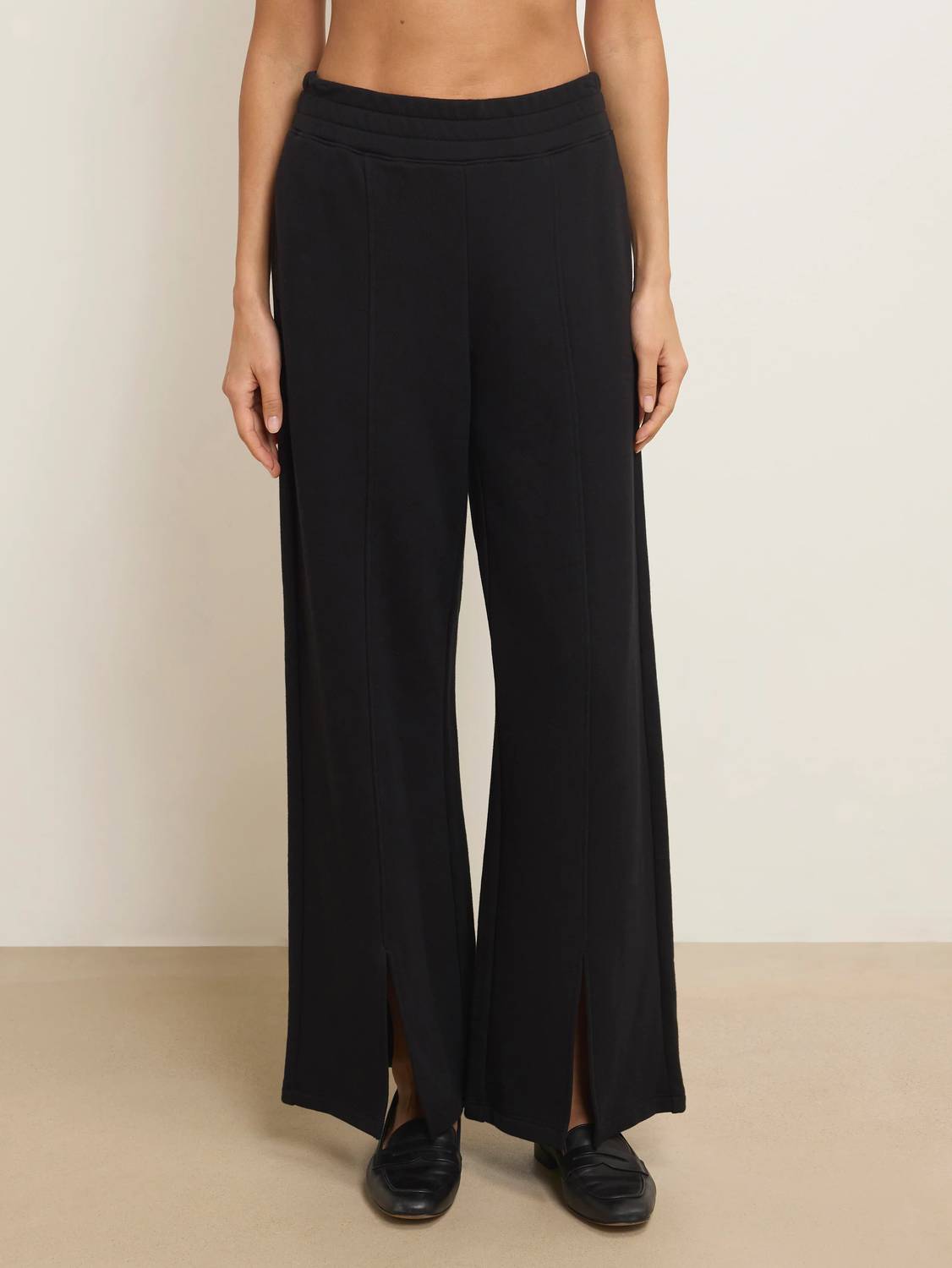 Nation Ltd - Lincoln Front Slit Knit Pant