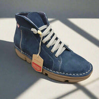 OnFoot Women's Touch Lace Up Boot in marino nubuk - women's shoe - view 4