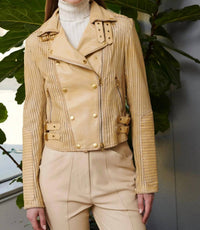 Jakett - Harley Perforated Leather Jacket