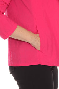 Joseph Ribkoff - Open Front Nylon Blazer Jacket