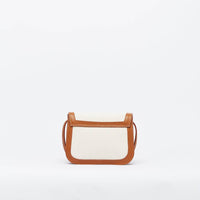 Florez Women's Leather Crossbody Bag in caramel - women's bag - alternate view