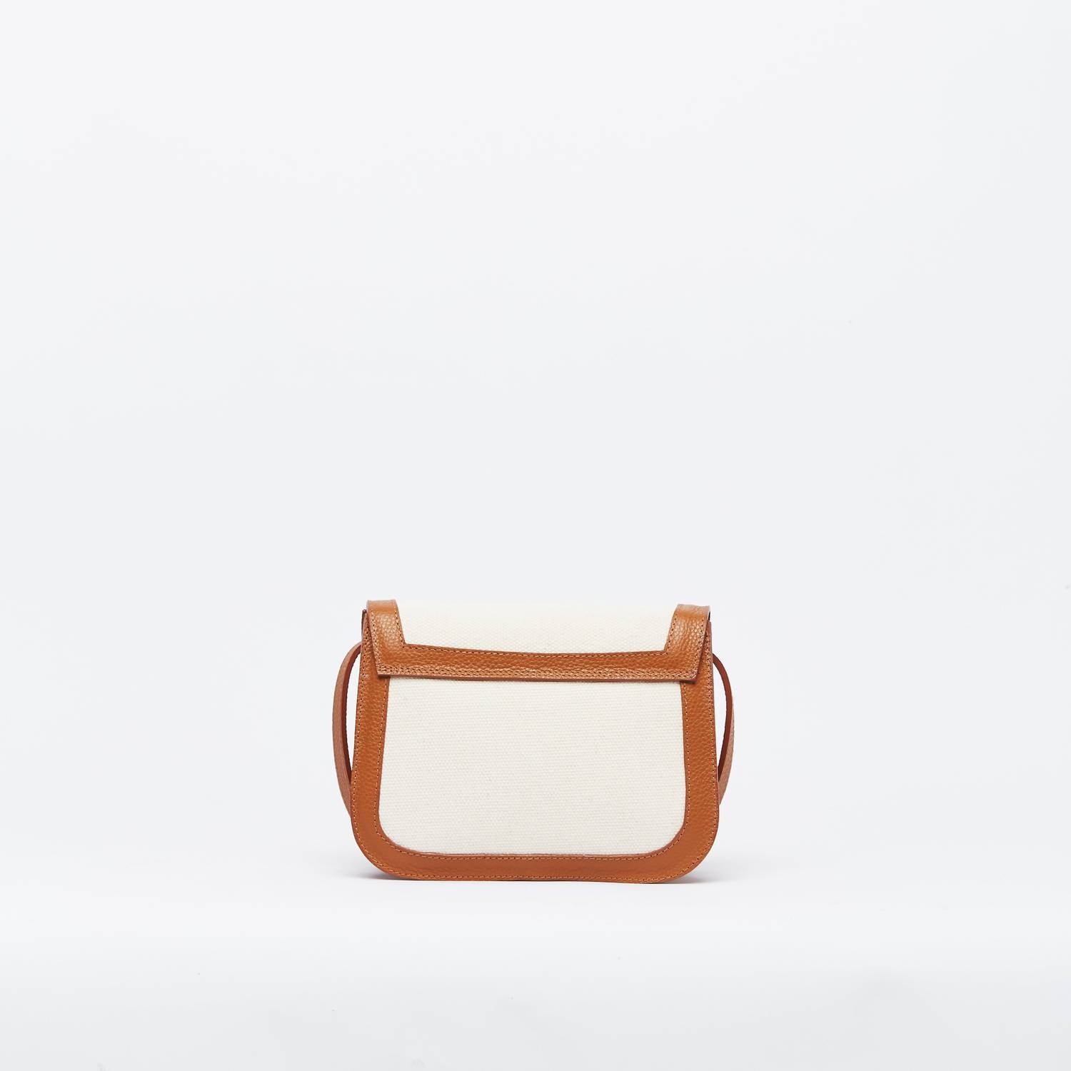 Florez Women's Leather Crossbody Bag in caramel - women's bag - alternate view