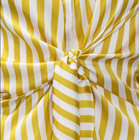 Karmamia - Lee LS Shirt – Yellow Stripe