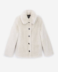 The Kooples - Faux Fur Coat