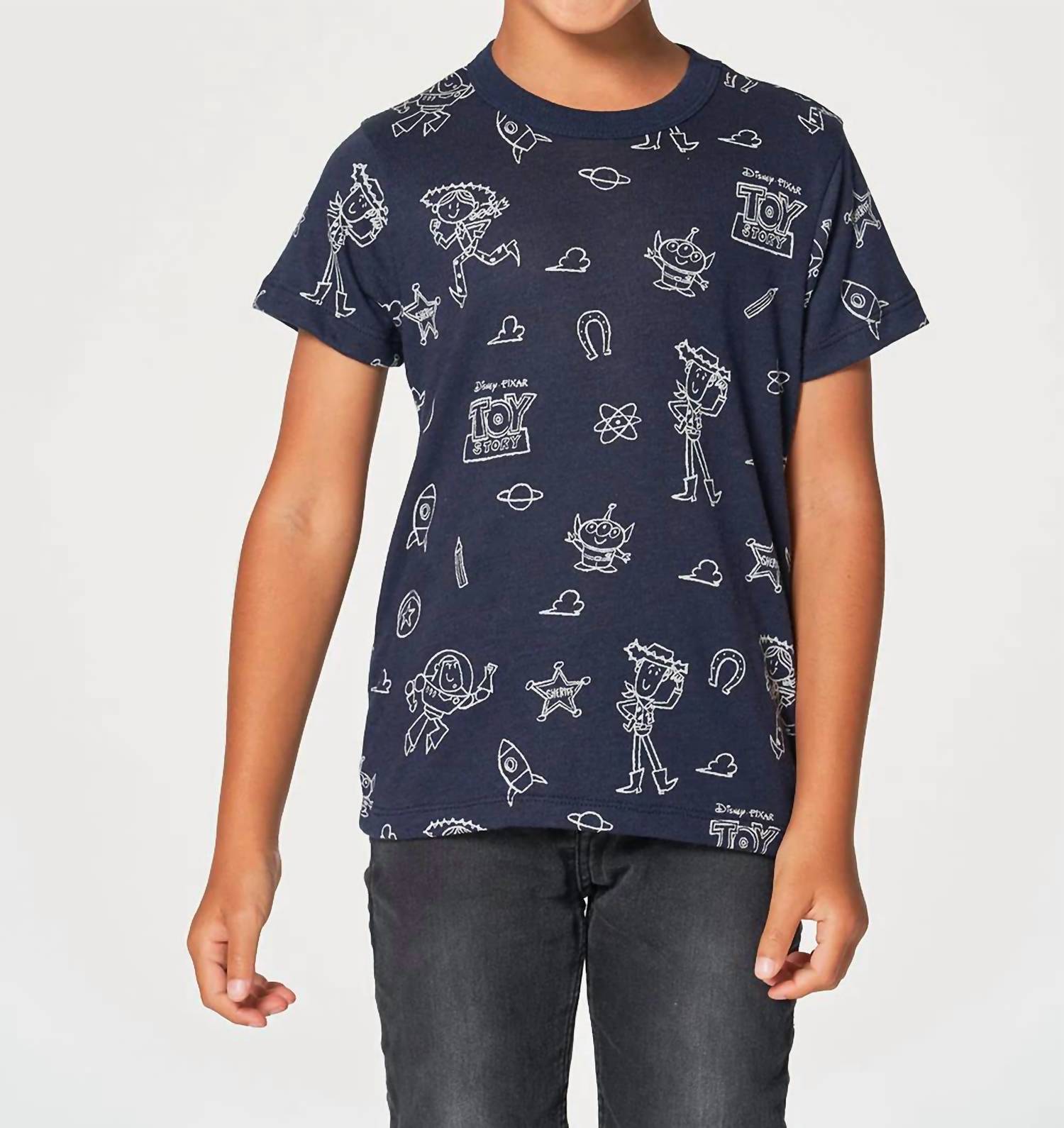 Chaser - Toy Story Doodle Pattern Short Sleeve Tee