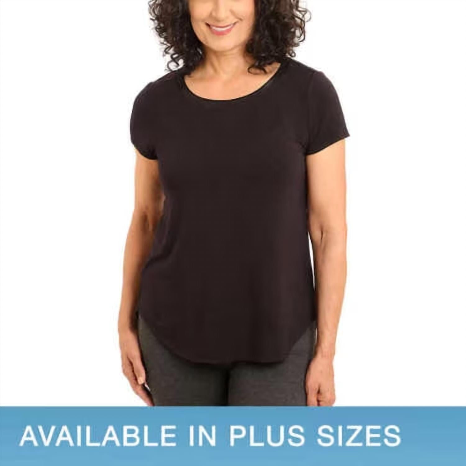 Joan Vass - Women's Satin Collar T-shirt