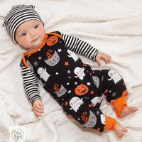 Tesa Babe - Tesa Babe "Pumpkin Party" Romper for Baby Girls and Boys