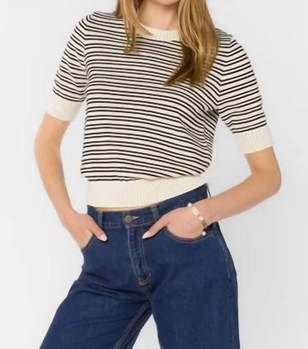 Velvet Heart - Norine Stripe Sweater