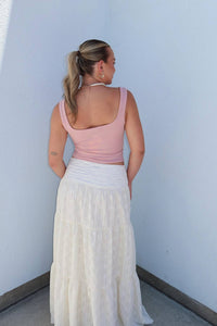 Pretty Garbage - Genesis Starfish Beaded Ribbed Tank