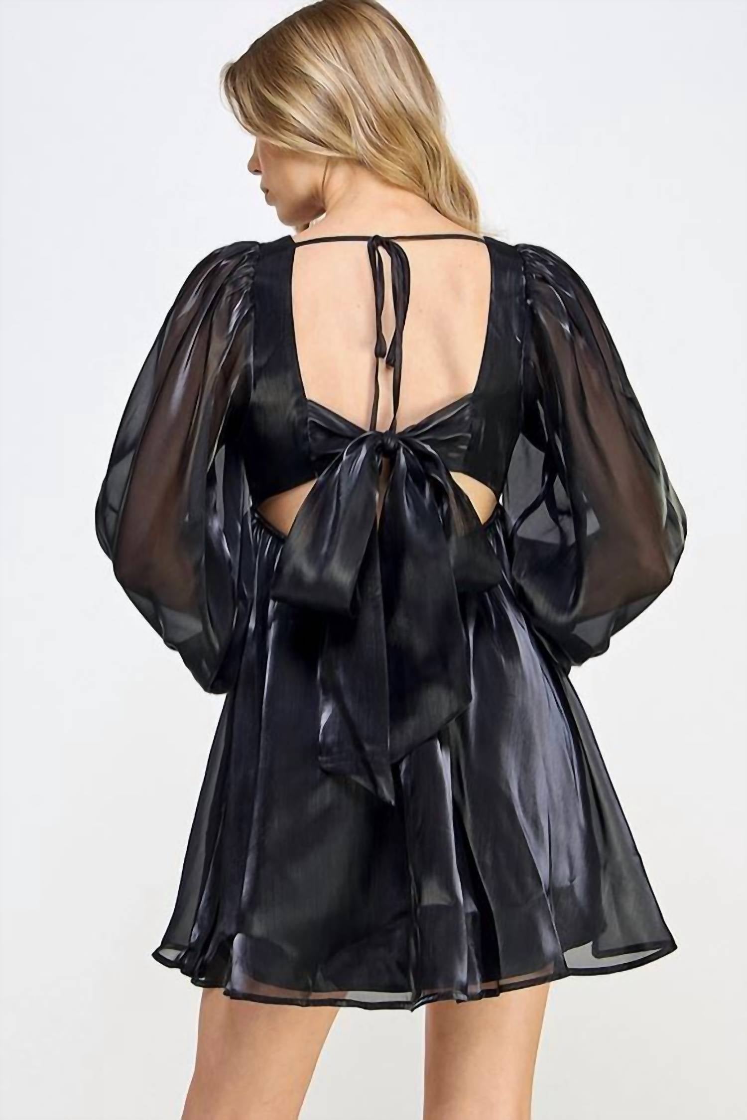 The Vintage Shop - Long Sleeve Babydoll Dress